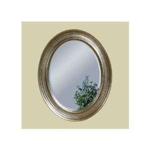  Bassett Mirror Silver Oval Mirror