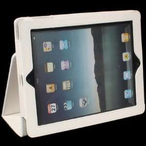   White Leather Case for Apple iPad 2 (NOT for iPad 1) Electronics