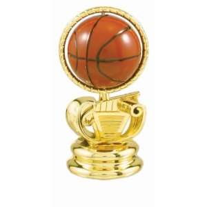  2 3/4 Basketball Trophy Spinning Trim Trophy