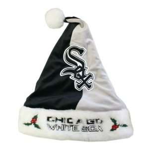  Chicago White Sox Color Block Santa Hat