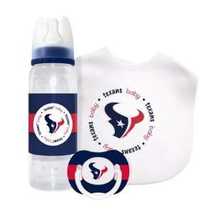  Houston Texans Baby Gift Set: Kickoff Collection 3 Piece 