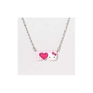 Hello Kitty ADORABLE I Love Kitty Childrens necklace by Jersey Bling 