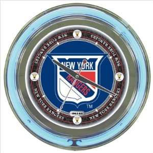 Trademark Global NHL1400 NYRV NHL Vintage New York Rangers 14 Neon 