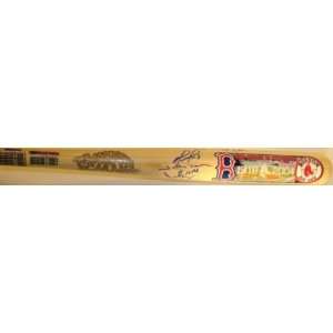  2004 W.S. Red Sox Team 23 SIGNED Cooperstown Bat JSA 