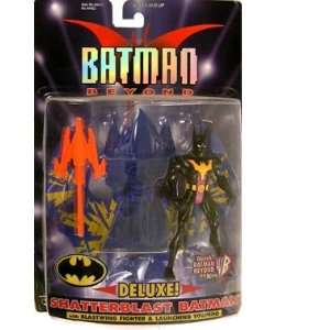   Batman Beyond Deluxe > Shatterblast Batman Action Figure: Toys & Games