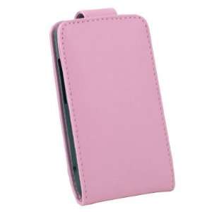   : Pink Flip PU Leather Case Cover For HTC Salsa G15 C510: Electronics