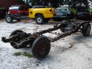 EXTENDED CAB TRUCK CHASSIS FRAME CHEVY S10 XTREME ZQ8 SONOMA 3.42 POSI 