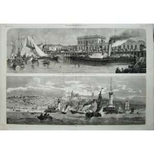 Boulogne Sur Mer 1859 Custom Railway Station Folkestone 