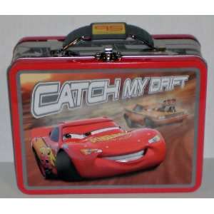   Pixar Cars Catch My Drift Embossed Metal Lunch Box