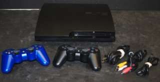 Sony PlayStation 3 Slim   160 GB Black Console PS3  
