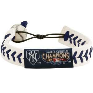  New York Yankees 2009 World Series Champions White Leather 
