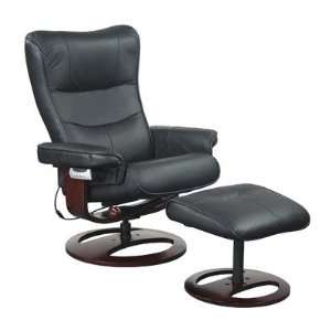  New Spec Topcliner 60V Leather Audio Recliner with Ottoman 