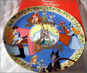 Schmid Disney Sleeping Beauty 30th Anniversary Plate! Artist Copy 