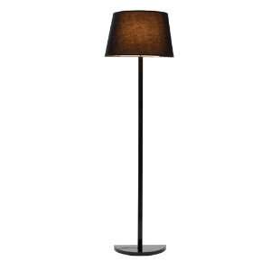  Adesso 3381 01 Demi 1 Light Floor Lamps in Black: Home 