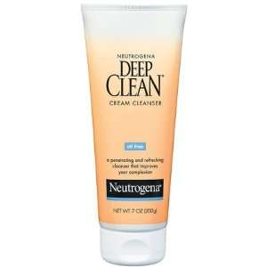 Neutrogena Deep Clean Cream Cleanser 7 oz (Quantity of 5 