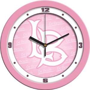 Long Beach State 49ers Pink 12 Wall Clock Sports 