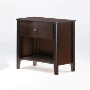  Night & Day YCD ZES 1A CHO Zest Nightstand in Chocolate 