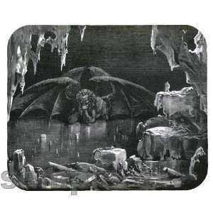  Satan Trapped in Ninth Circle of Hell Mouse Pad 