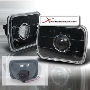   85 94 Chevy Astro Van Projector Headlights   Black (pair) Automotive