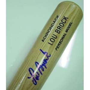    Lou Brock Autographed Rawlings Bat PSA/DNA: Everything Else