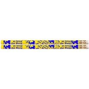  For God So Loved The World. 72 Pencils D1950 72 Pack 