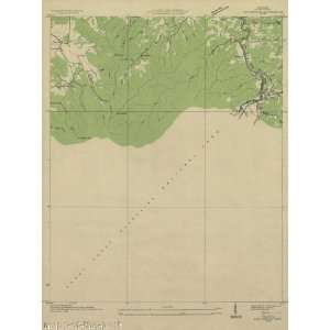  USGS TOPO MAP GATLINBURG QUAD TENNESSEE (TN) 1936: Home 