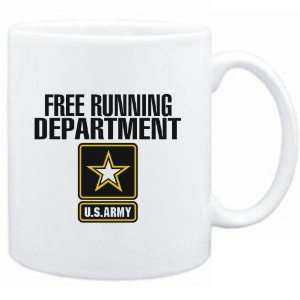  Mug White  Free Running DEPARTMENT / U.S. ARMY  Sports 