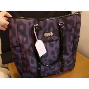  Jessica Simpson Grape Purple Night Cat Large Bag New with 