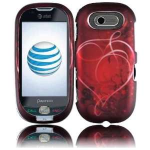  Pantech Ease P2020 Matte Finished Design Cover   Heart On 