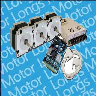  Stepper Motor 270oz in,3A +3 Axis Board CNC Kit /Router 