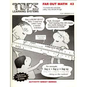  TOPS Far Out Math   #43 Activity Page Series Toys & Games