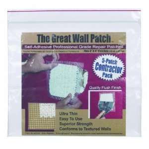  Great Wall Patch Co GWPC4P Wall Repair Patch