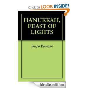 HANUKKAH, FEAST OF LIGHTS Joseph Bowman  Kindle Store