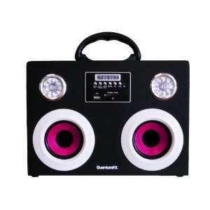   Quantum Fx Portable Media Speaker   Pink  Players & Accessories