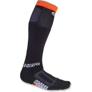  Moose XCR Socks Mens Black Medium/Large (7   10): Sports 