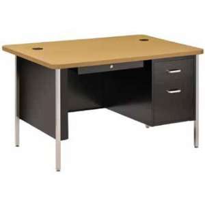  Single Pedestal Teacher Desk (48x30): Office Products