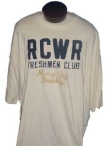 NEW ROCAWEAR T Shirt Mens 4X/4XL 6X/6XL Vanilla NWT  