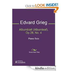   ), Op.28, No. 4 Sheet Music Edvard Grieg  Kindle Store