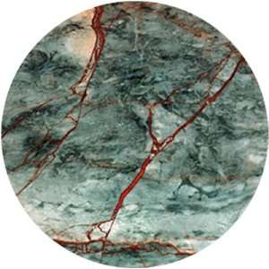 Green & Red Marble Pattern Absorbent Coasters  Kitchen 