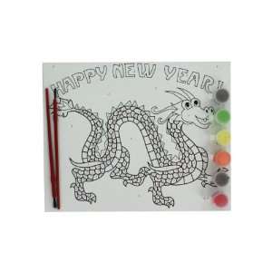  Paint by number Chinese Dragon Craft Kit 
