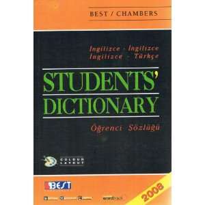    Chambers English Turkish Students Dictionary (2008 Edition): Books