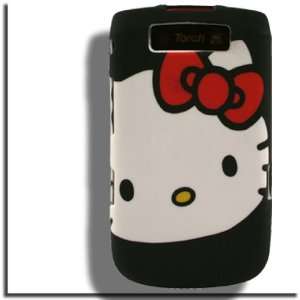 : Case + Screen Protector for Blackberry Torch 9800 9810 Hello Kitty 