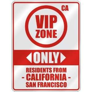   ONLY RESIDENTS FROM SAN FRANCISCO  PARKING SIGN USA CITY CALIFORNIA
