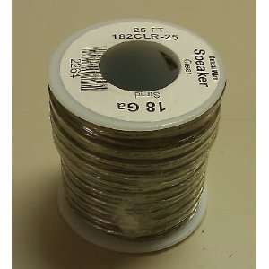  18AWG Clear Speaker Wire 25 Roll: Car Electronics
