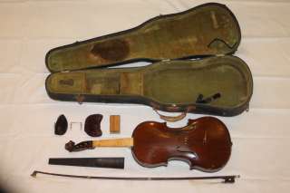   Violin Antonius Stradivarius Adolph Adler Sr. 1918 Needs Work  