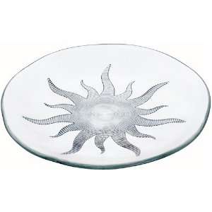  Sisson Imports 9994   La Rochere Soleil Glass Plate   12.5 