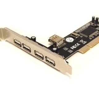 External Ports + 1 Internal Port USB 2.0 PCI Card (VIA Chipset)