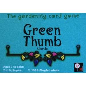  Green Thumb Gardening Card Game Toys & Games