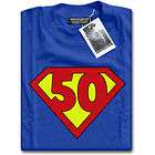 super 50 years old 50th birthday superhero gift present t