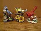   classic treasures porcelain bird figurines cardinal blue jay goldfinch